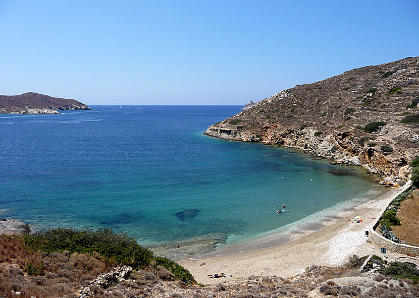 Tzamaria beach på Ios.