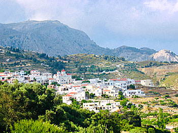 Byn Othos  på Karpathos.