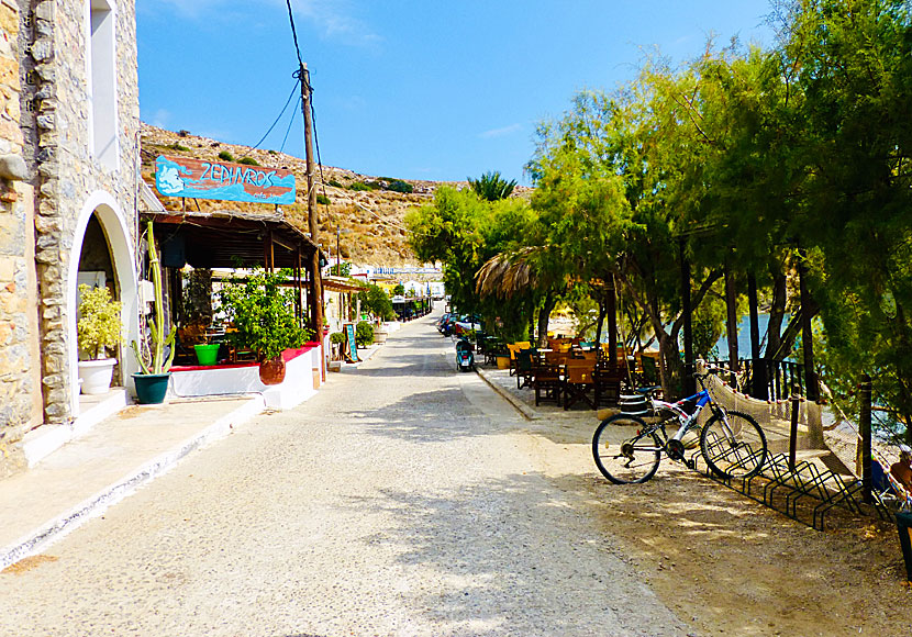 Hotell, restauranger, tavernor kaféer och barer i Dio Liskaria på Leros.