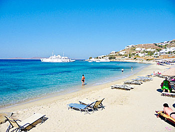 Agios Ioannis beach på Mykonos.  