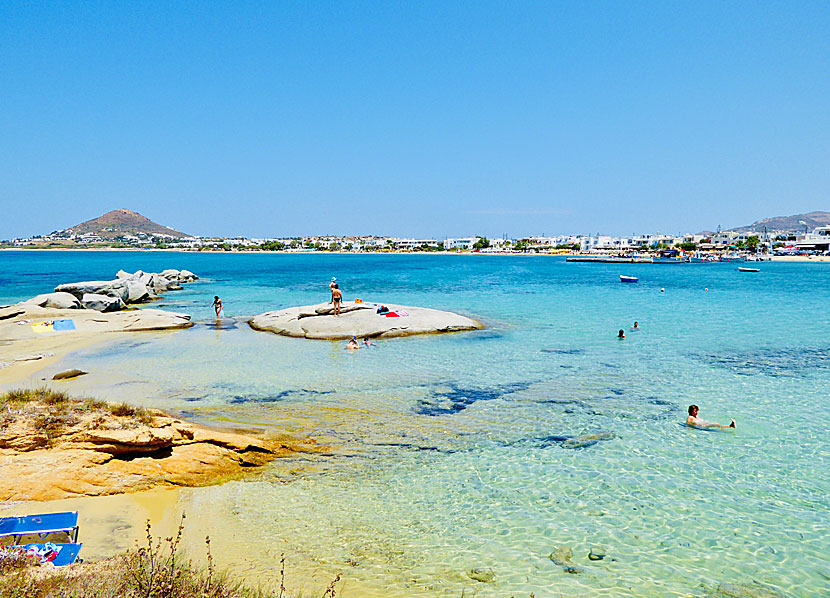 Agia Anna Paradiso beach på Naxos .