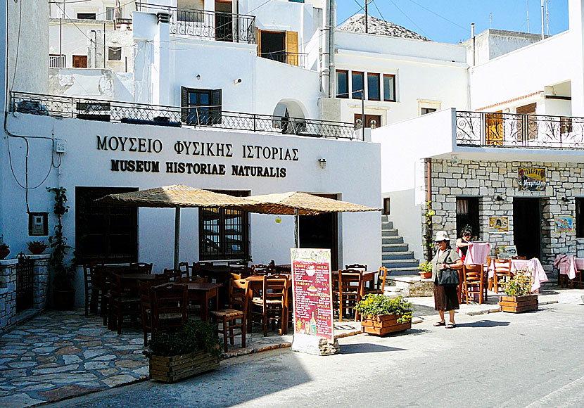 Ett av fem museum i Apiranthos på Naxos. 