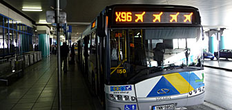 x96 pireus buss aten flygplats utanfr atens