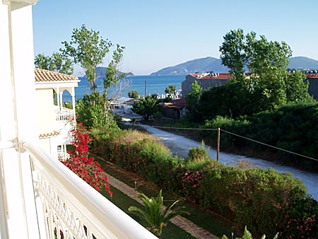 Poseidon Beach Hotel i Laganas på Zakynthos.