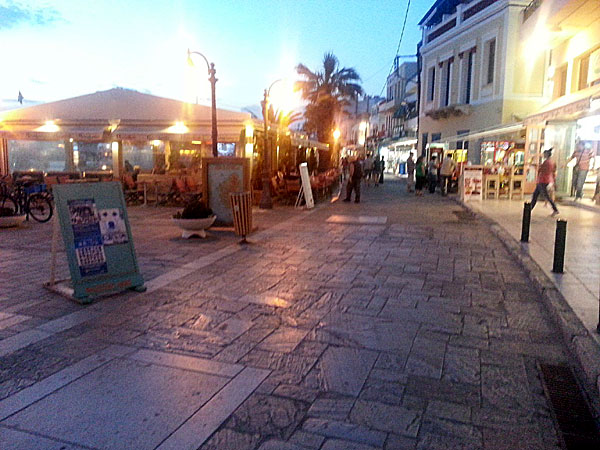 Naxos stad.