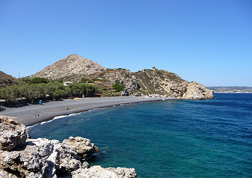 Mavra Volia beach på Chios.