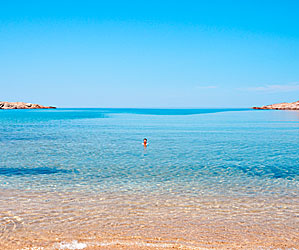 Veckans strand fr&aring;n Grekland.