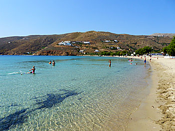 Egiali beach på Amorgos.