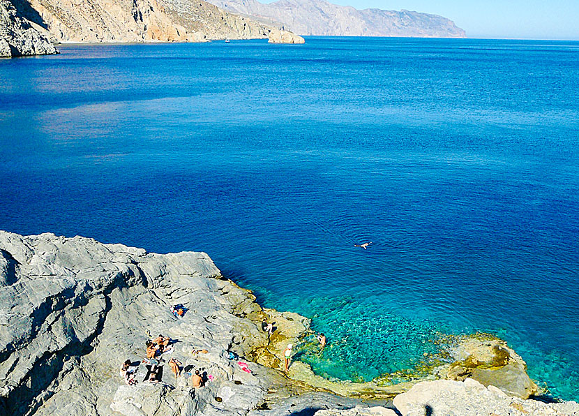 Agia Anna på Amorgos i Kykladerna är den bästa platsen i hela Grekland om du tycker att snorkla.