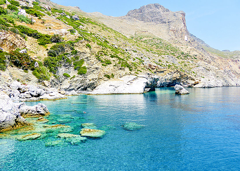 Agia Anna är min absoluta favorit för snorkling i Grekland. 