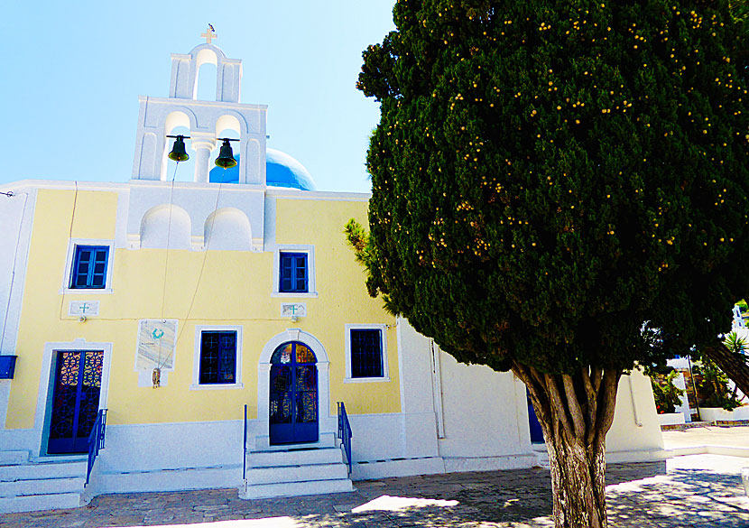 Kyrkor i Langada på Amorgos.