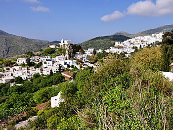 Byn Langada på Amorgos.