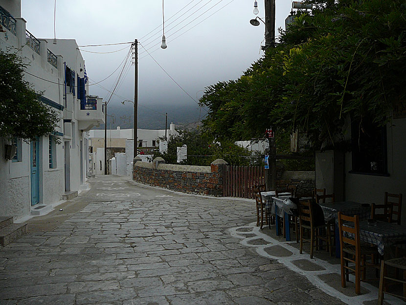 Är Langada en av de finaste byarna på Amorgos? Ja, men inte när det regnar.