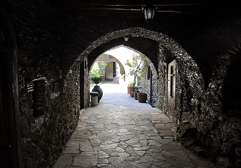 Ingången till Monastery of Panachrantos.