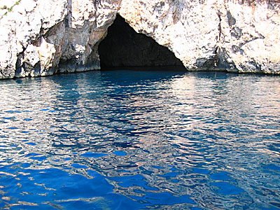Blue Cave på Alonissos.