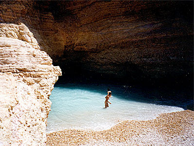 Gala Cave på Koufonissi.