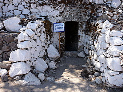 Sauna Cave på Nisyros.