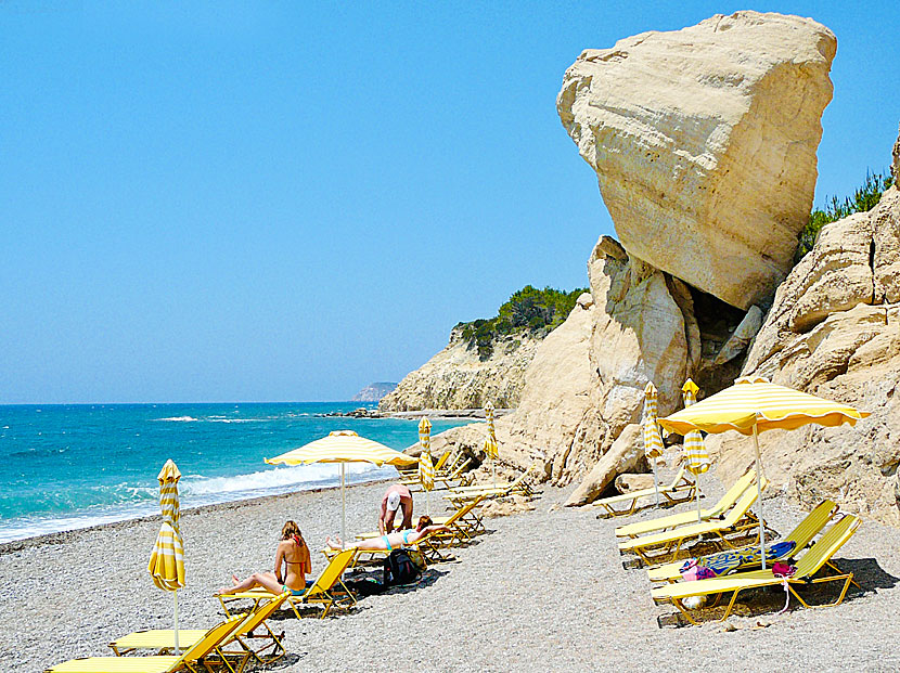 Like a Rolling Stone med Bob Dylan p&aring; Fourni beach p&aring; Rhodos.