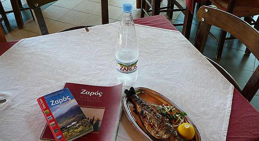 Det godaste vattnet i Grekland produceras i Zaros på Kreta. 
