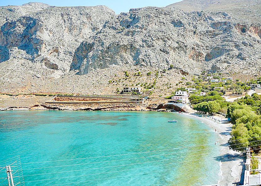 Arginonta beach på Kalymnos.