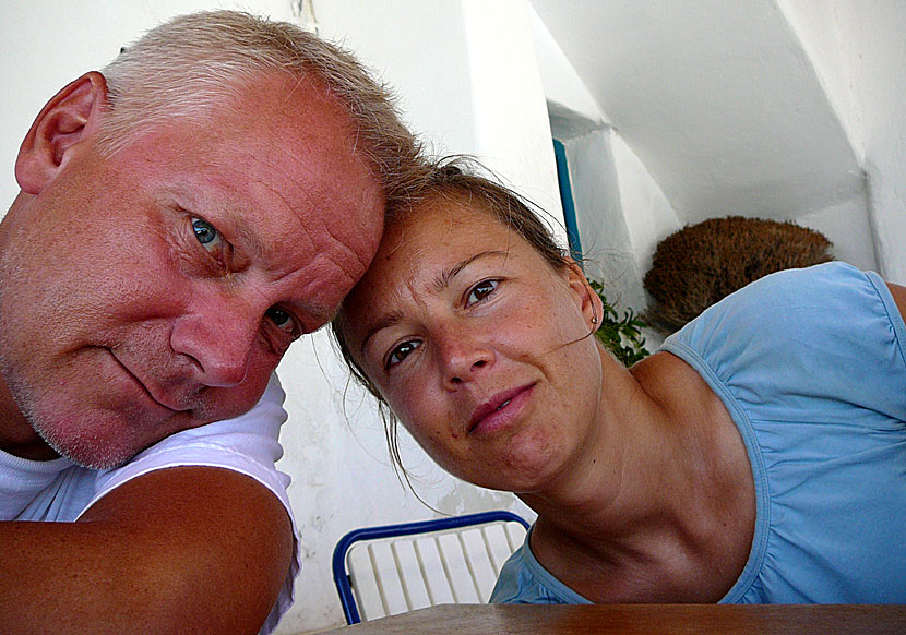 Kalimera Janne på Sikinos i Grekland.
