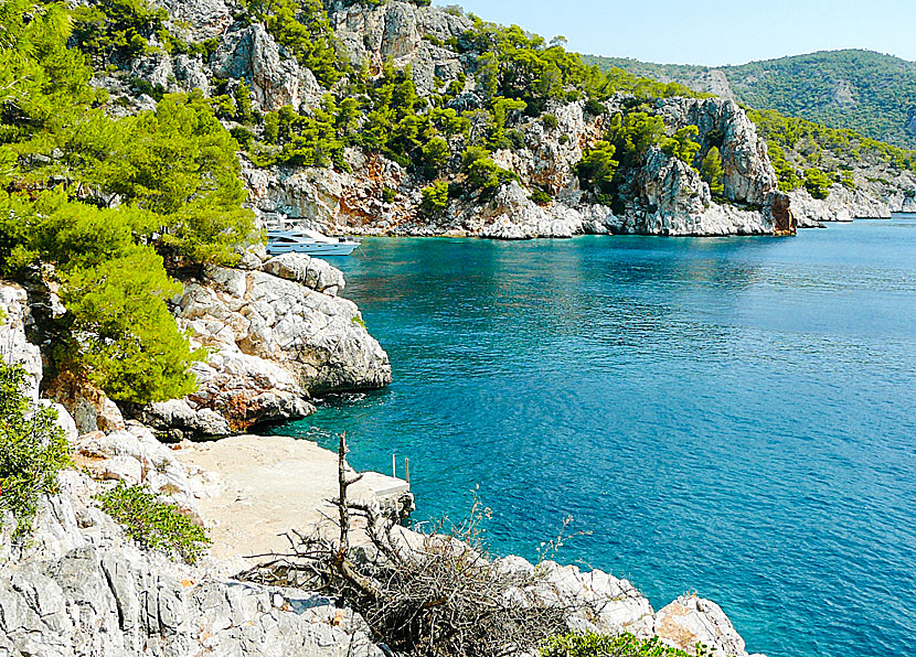 Mariza beach på Agistri.