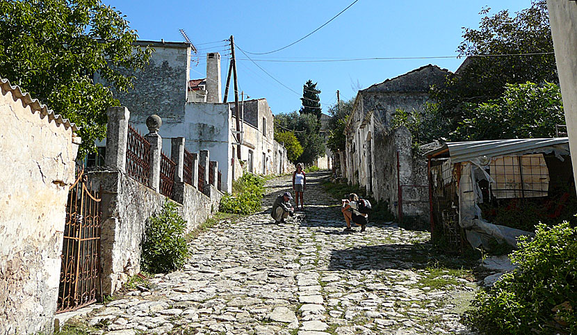 Old village of Vamos. Crete. Kreta.