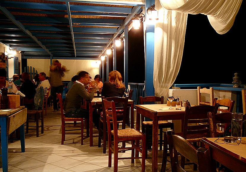 Restaurant Margarita på Schinoussa har bytt namn till Restaurant Deli.