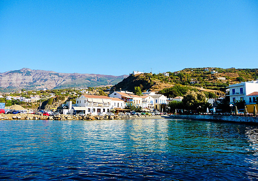 Evdilos är Ikarias näst största by och näst största hamn och har cirka 500 invånare.