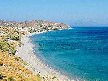 Faros beach på Ikaria.
