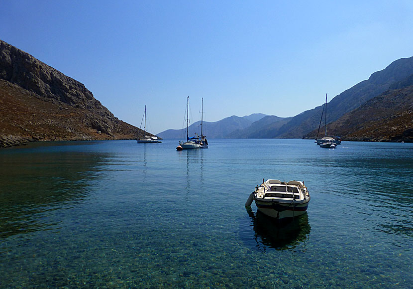 Fjorden i Palionisos på Kalymnos.