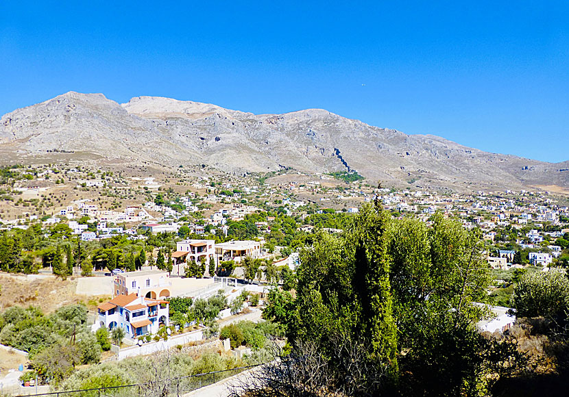 Missa inte byn Panormos när du reser till Kantouni på Kalymnos i Dodekaneserna.