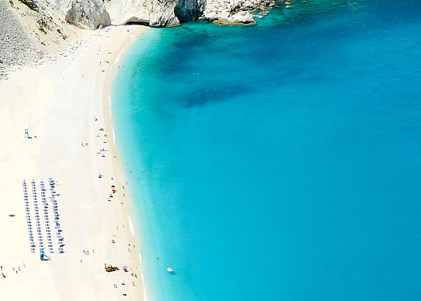 Myrtos beach. Kefalonia. Greece. Grekland.