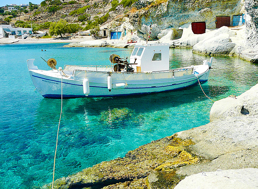 Goupa på Kimolos.