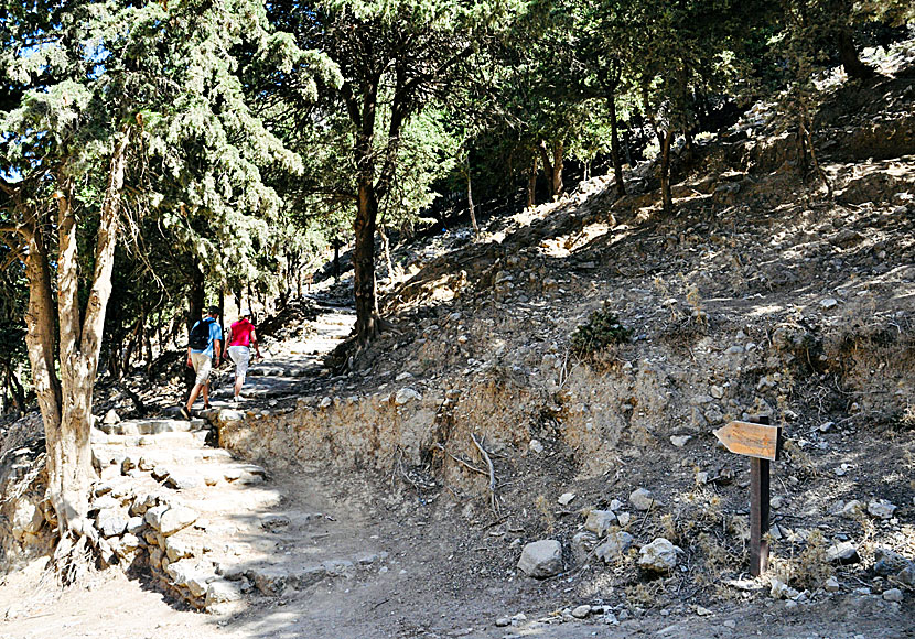 Vandra till Palio Pyli Castle på Kos.