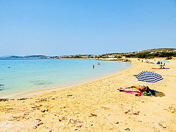 Fanos och Platia Punta beach på Koufonissi.