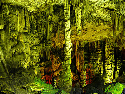 Dikteon Cave på Kreta.