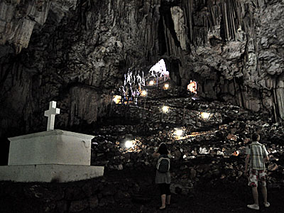Melidoni Cave på Kreta.