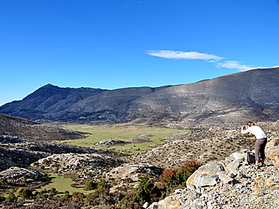 Nidaplatån på Kreta.