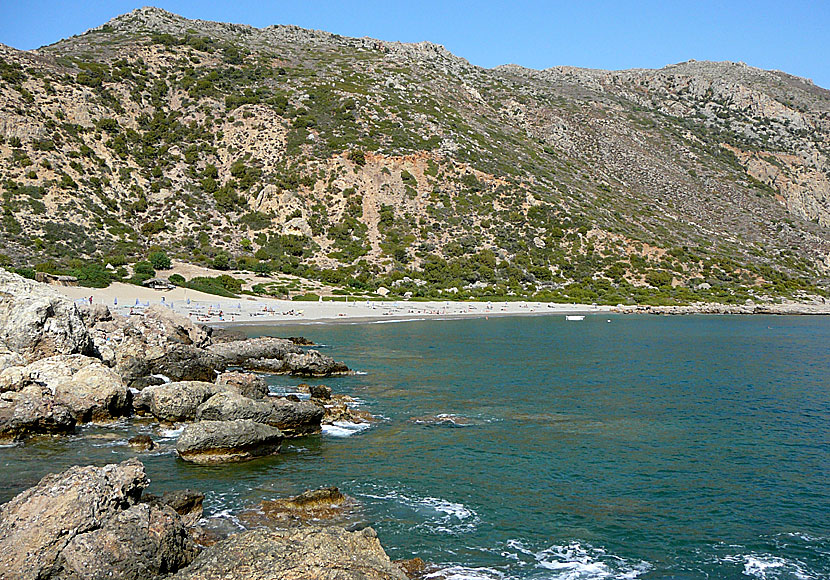 Anidri, Ammoudia eller Gialiskari beach. Paleochora. Kreta.