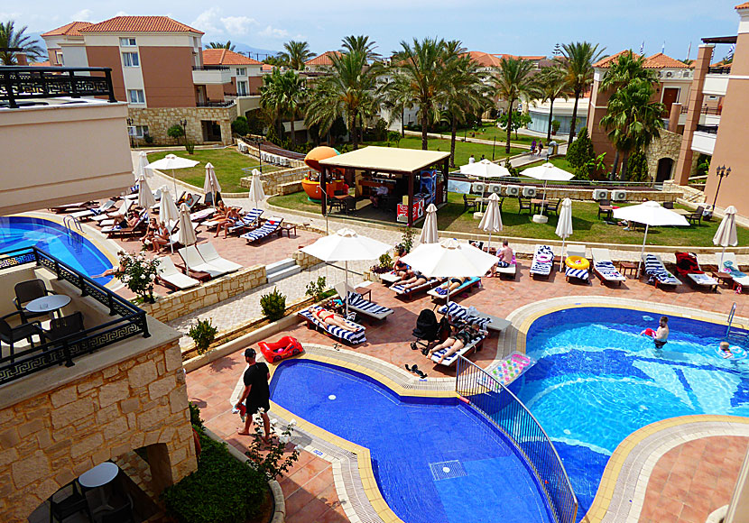 Caldera beach hotel i Gerani. på Kreta.