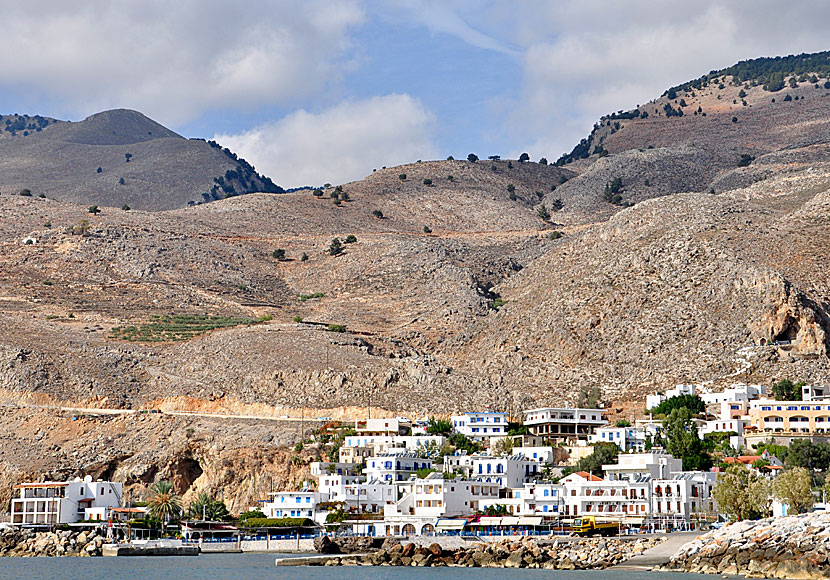 Chora Sfakion i Sfakia på södra Kreta.