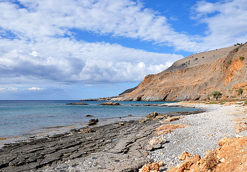 Lykos beach på södra Kreta.