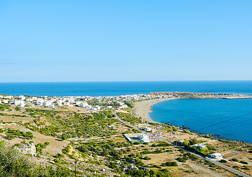 Sandstranden i Paleochora.