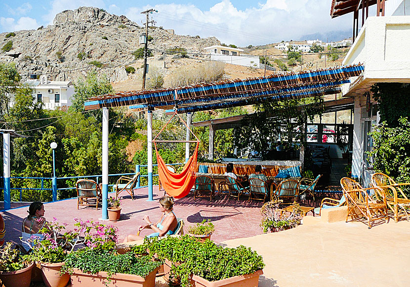 Agios Pavlos Hotel Restaurant i Rethymnon län på Kreta har mycket god grekisk mat. 