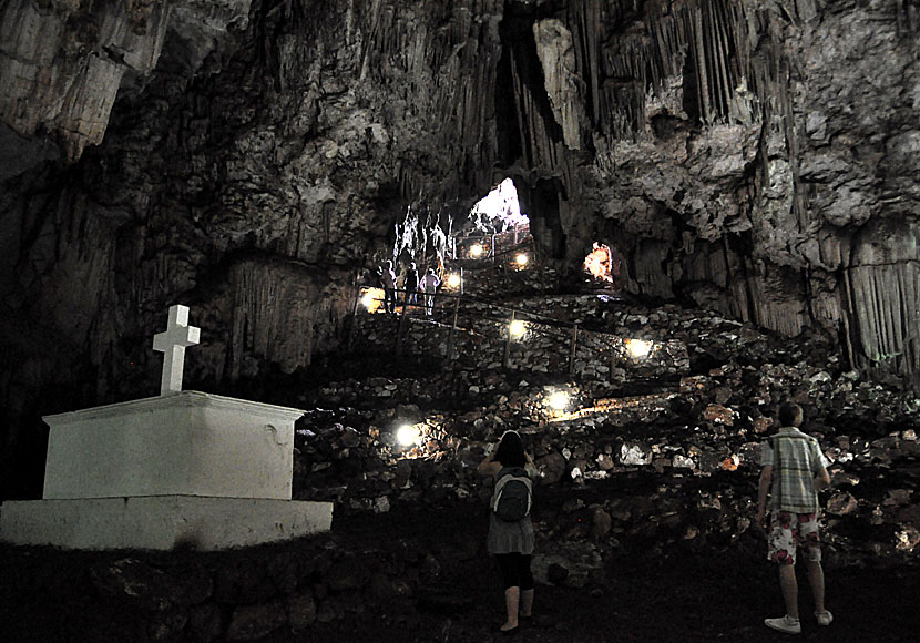 Melidoni cave. Kreta.