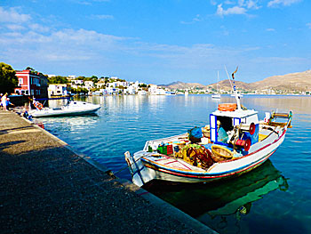 Byn Agia Marina på Leros.