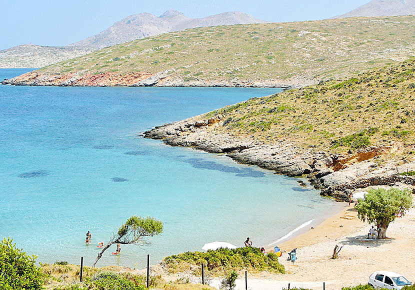Agia Kioura beach på Leros.