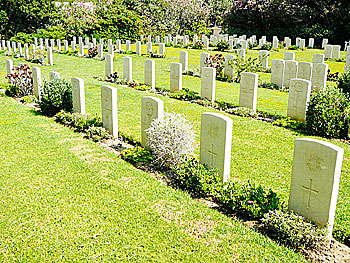 War Cemetery  på Leros.