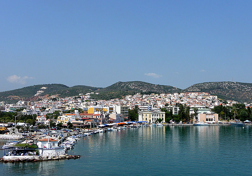 Missa inte den underbara staden Mytilini när du är på Lesbos.